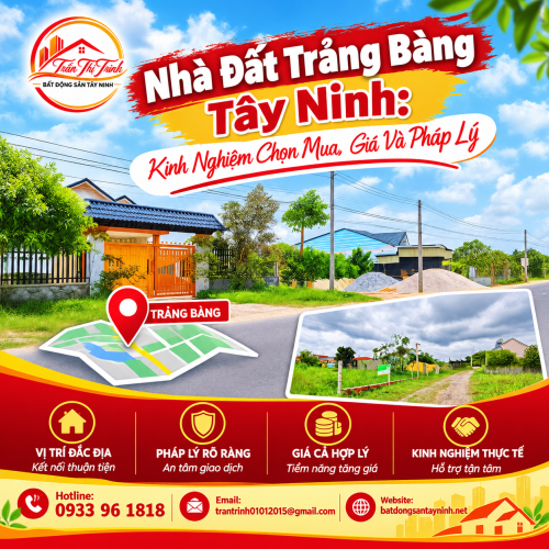 Nhà Đất Trảng Bàng Tây Ninh